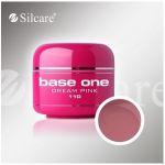 11D Dream Pink base one żel kolorowy gel kolor SILCARE 5 g